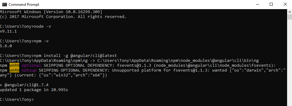 node js install angular node js install angular
