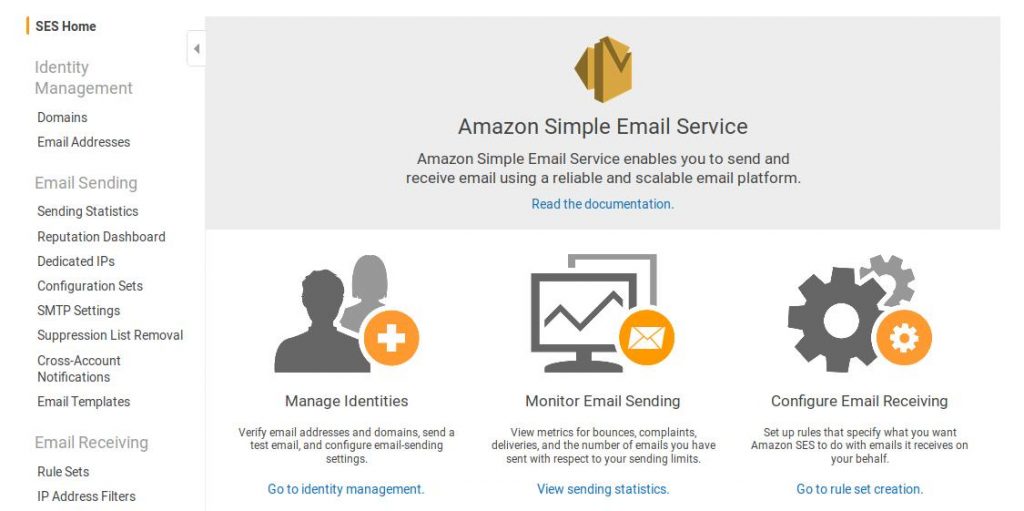 aws serverless HTML contact form