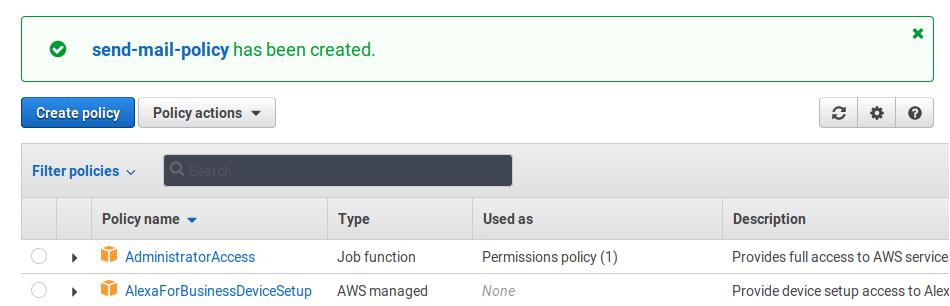 aws serverless HTML contact form